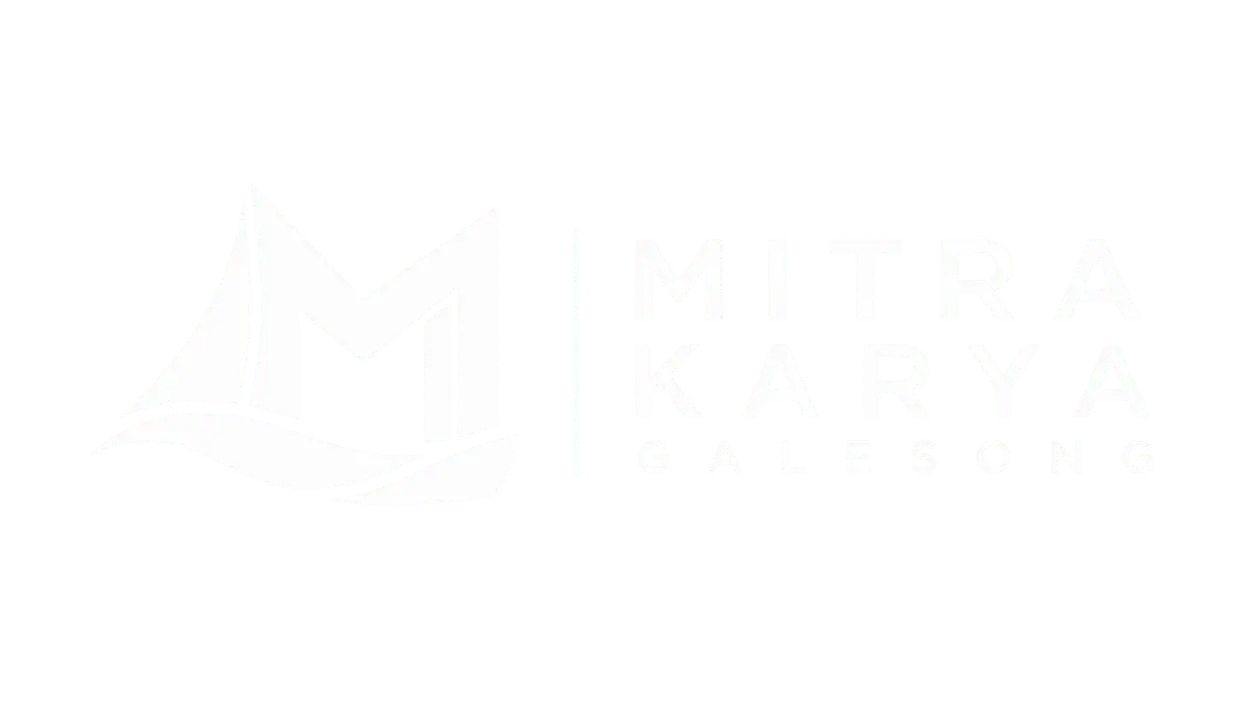 Logo Mitra Karya Galesong White