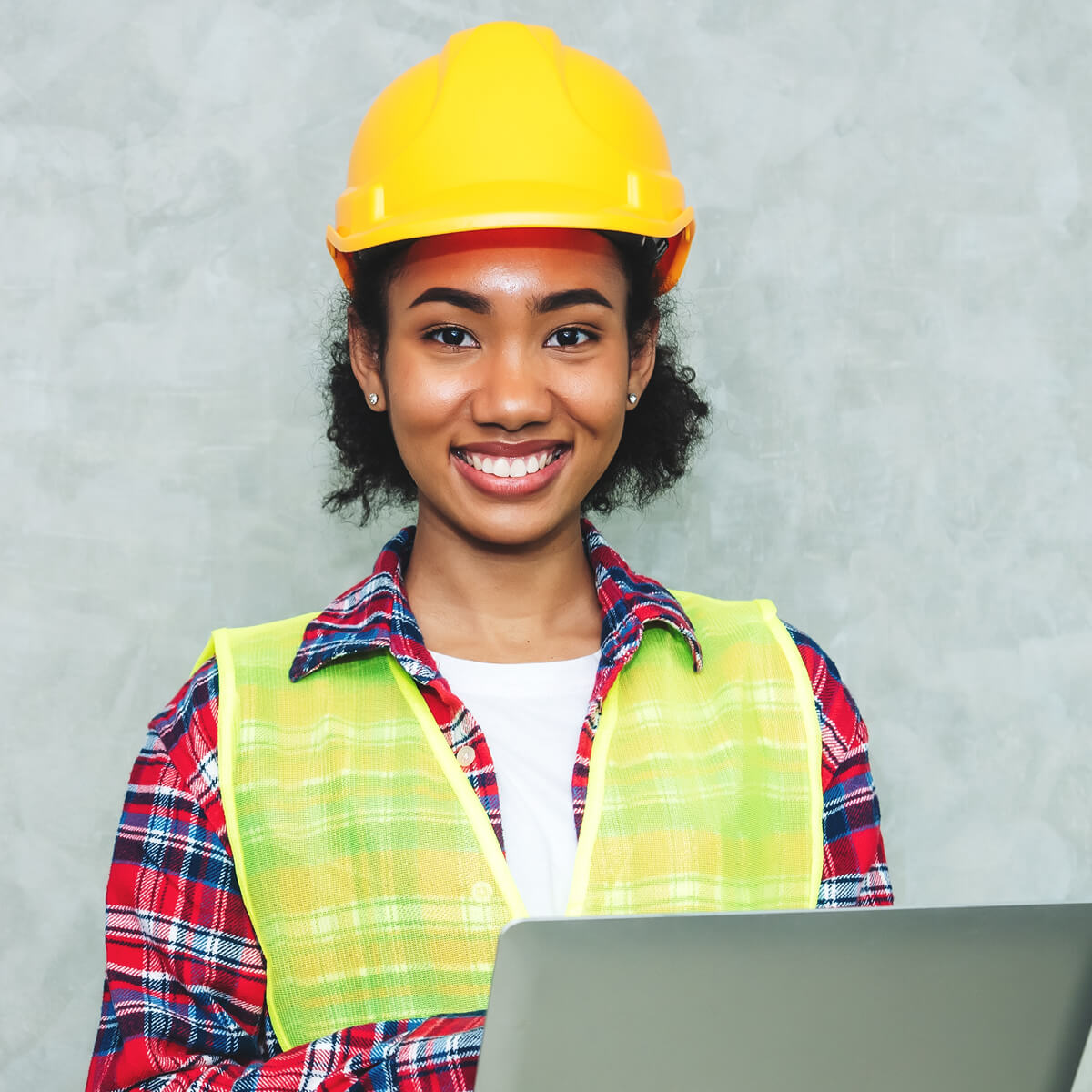 portrait of professional young black woman civil e GNGCPV6